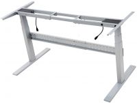 height adjustable desk dual motor electric