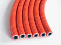 red rubber tube