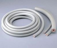 white rubber hose