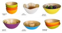 Sell bamboo bowl for kitchenware, dinnerware, decor, craft