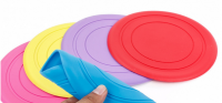 Circular Silicon Frisbee game partner