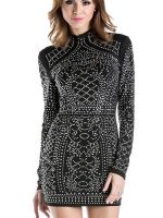 Black Long Sleeve Women Dress