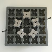 Selling high quality concrete spacer plastic molds use in construction