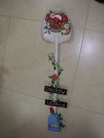 wooden yard art  for christmas and holiday decoration