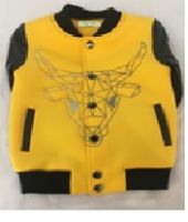 Boy's 65% Polyester 35% Cotton Knitted Jacket