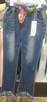 Girl's/Ladies' 97% Cotton 3% Spzndex Woven Jeans