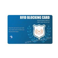 Parking Ticket Higgs-3 PVC Blank RFID UHF Smart Card