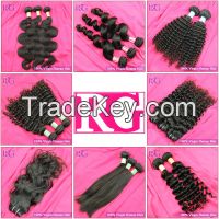 Buy Wholesale Hair Weaves, Lace Closure, Frontal from RG VIRGIN HAIR