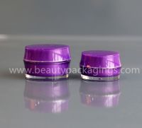 15g 30g 50g Colorful Acrylic Face Cream Eye Gel Jar For Skin Care