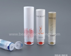 High Quality Facial Cleanser Soft Tube With Double Color Press Cover