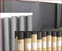 Black Building Paper and Asphalt Roofing Felt