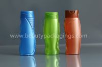 High Quality Plastic Special Design Colorful Shampoo Shower Gel Bottles