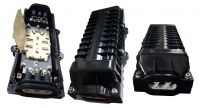 SJ-New-2 New type  Horizontal type Fiber Optic Splice Closure with two inlets/outlets