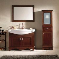 sell solid wooden bathroom cabinet