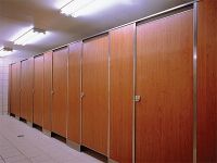 HPL public bathroom toilet stalls partitions