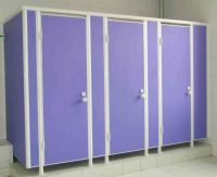 WC HPL compact toilet partition / toilet cubicles