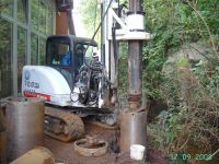 New piling / drilling rig  Tescar CF2.5