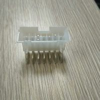 2 row 7 pin 4.2mm pitch right angle wafer, Male pin header