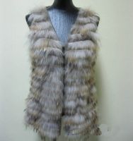 Sell SD050 knitted raccoon vest