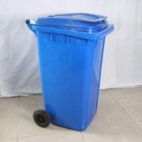Outdoor Wheeled Plastic Garbage Recycle Bin Dustbin for Public Use in Street