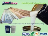 sell Condensation cure  RTV-2 silicone rubber for decorative plaster moulding