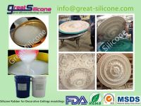sell GS-A30 Plaster Ceiling Medallions moulding liquid silicone rubber