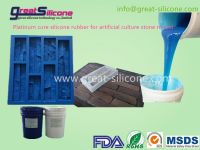 sell platinum cure silicone rubber RTV2 for artificial stone mould casting