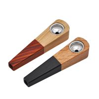 Easy to clean red sandalwood pipe manufacturers hot hand Ebony pipe Straight shank yanju pipe The spot