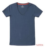 MEN'S V NECK SOLID T-SHIRT