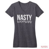 WOMEN LOGO PRINTED U NECK SS T-SHIRT