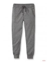 FLEECE SOLID TROUSERS