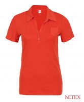 Women's Cotton Pique Polo Shirt Short Sleeve