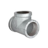 INQO brand banded Tee malleable iron pipe fittings