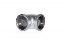 china manufactory hot dipped Galvanized banded BS threads Malleable Iron pipe fittings 90 elbow