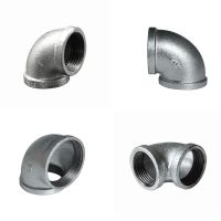 90 degree hot dipped galvanized elbow