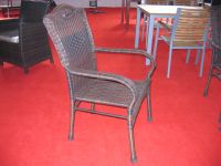 Sell resin wicker stacking chair