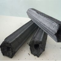 hardwood sawdust hexagonal square lump charcoal barbecue charcoal