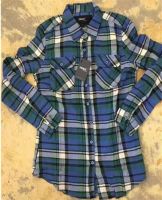 Ladies basic flannel shirt