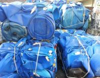 HDPE Drums Scrap in bale, HDPE Drums Scrap for sale, HDPE Blue Drums Scrap