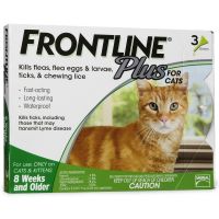 Frontline Plus for Cats 3 Pack