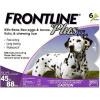 Frontline Plus Flea and Tick Prevention for Dogs