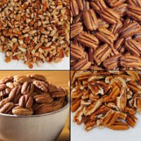 Raw Blanched Pecans Nuts for Sale.