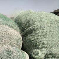 Nylon Monofilament & Multifilament Fishnet wastes Washed, Sorted & Baled
