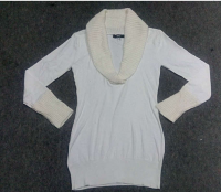 Garment stocklots of ladies pullover sweater