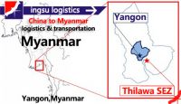 door to door logistics services from China to Thilawa SEZ', Myanmar