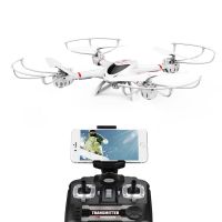 FPV Drone with Wifi Camera Live Video Headless Mode 2.4GHz 4 Chanel 6 Axis Gyro RTF RC Quadcopter, Compatible with 3D VR Headset