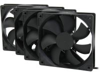 120mm Long Life Sleeve Case Black Case Fan For Computer Cases