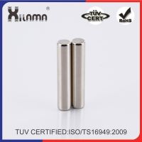 Permanent Neodymium Cylinder Magnet Sintered Rare Earth Strong Car Magnet
