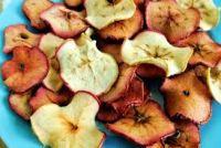 Dried apple chips, apple rings, apple slice