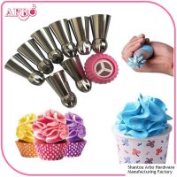 FDA LFGB certificated  ball tips sphere tips piping Icing tips pastry nozzles pastry tips
